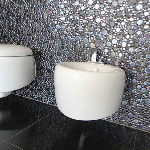 Pastilhas para ambiente interno - AMAZE - RUBICER - de parede / redonda / estampada