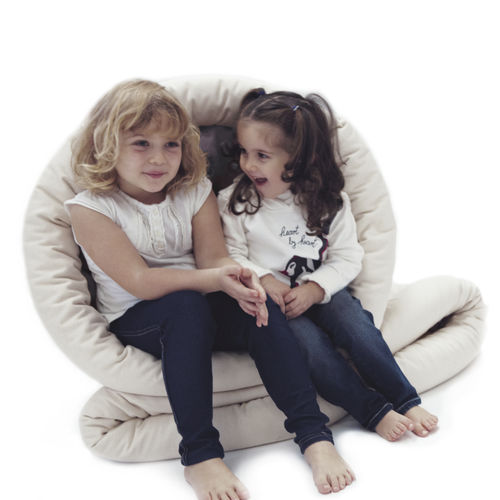 Puff pera contemporâneo - BLANDITO - D3CO - em tecido / infantil / cama
