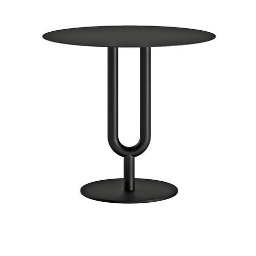 Mesa de lanchonete contemporânea - DIAPASON - Infiniti - em Fenix NTM / em aço / em laminado