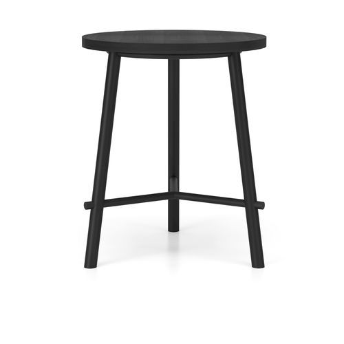 Mesa de lanchonete contemporânea - RECORD - Infiniti - em aço pintado / com base em aço pintado / redonda