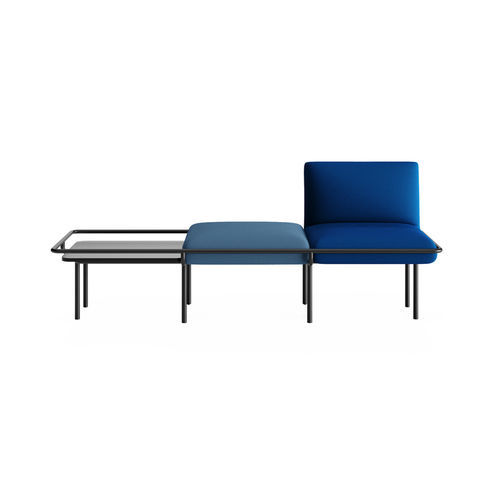 Sofá modular - SYS - Infiniti - para ambiente externo / em espuma / com braços