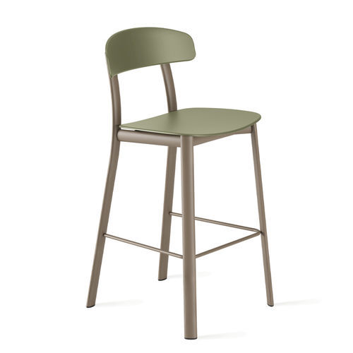 Banqueta contemporânea - FELUCA POP - Infiniti - em polipropileno / com base metálica / com apoio para pés
