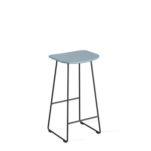 Banqueta de design minimalista - KLEJN - Infiniti - em madeira de freixo / em polipropileno / com base em aço