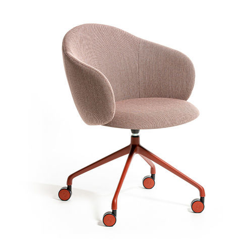 Poltronas de escritório contemporânea - VOLTA - Infiniti - em couro bovino de flor integral / em couro sintético / em tecido