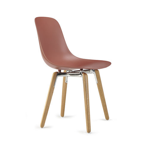 Cadeira de design escandinavo - PURE LOOP MONO - Infiniti - para ambiente interno / para ambiente externo / em polipropileno