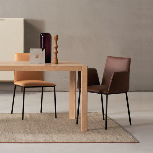 Poltrona contemporânea - MINIMAX - Quinti. - em tecido / rosa / para escritório