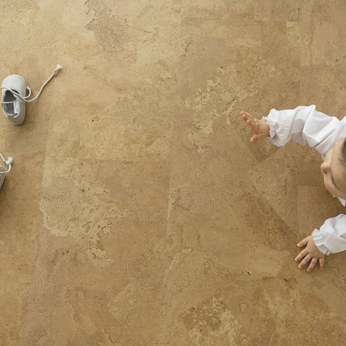 Revestimento de piso em cortiça natural - EXCLUSIVE : 3101  - Corkart - para ambiente interno / para sala de estar / para escritório
