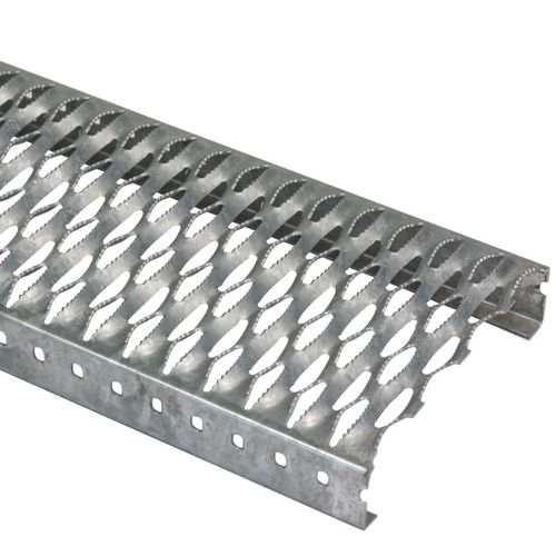 Degrau em aço galvanizado - PS-CRANT - JK TECHNIC - em alumínio / em aço inoxidável / antiderrapante