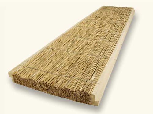 Isolamento térmico - 2,50 m x 0,625 m x 0,08 m - Hiss Reet - de origem vegetal / em painéis / para ambiente interno
