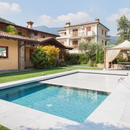 Capa de lâminas para piscina - TP-1 - Favaretti - automática / de segurança