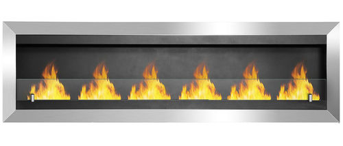Lareira ecológica a bioetanol - VERRAZANO - Moda Flame - de parede / Face única / aberta