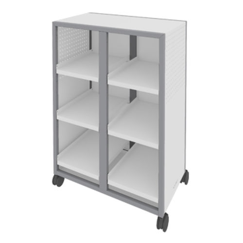 Armário organizador móvel - MAKERSPACE - SHELVES - artcobell - com rodízios / para escola / para setor da educação