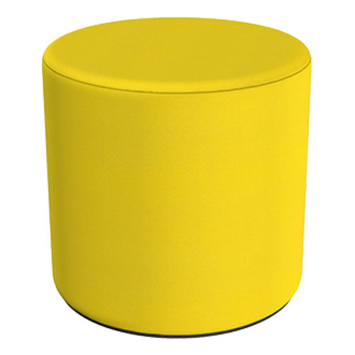 Banqueta contemporânea - artcobell - em tecido / estofada / redonda