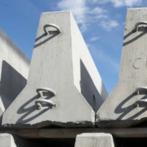 Defensa metálica em concreto - Armtec - para via pública / Jersey