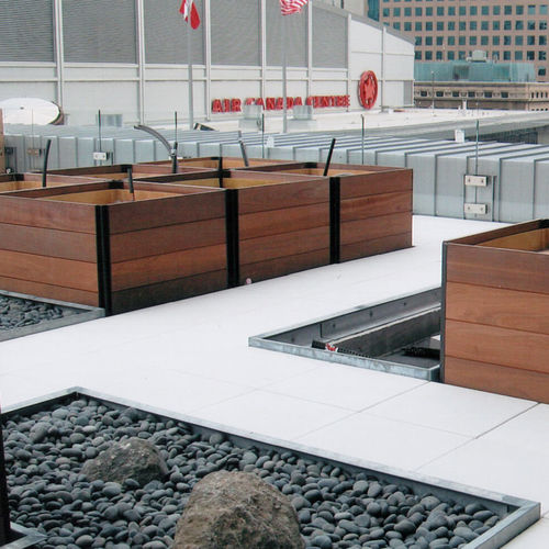 Lajota em concreto - Armtec - para ambiente externo / fosca / texturizada
