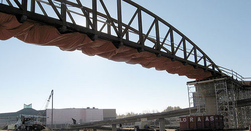 Ponte em aço - Armtec - de rede / para peões / pré-fabricada