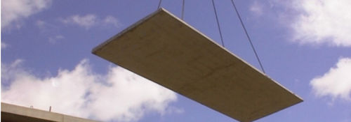 Laje pré-moldada em concreto - WIDESLAB - concast - protendida