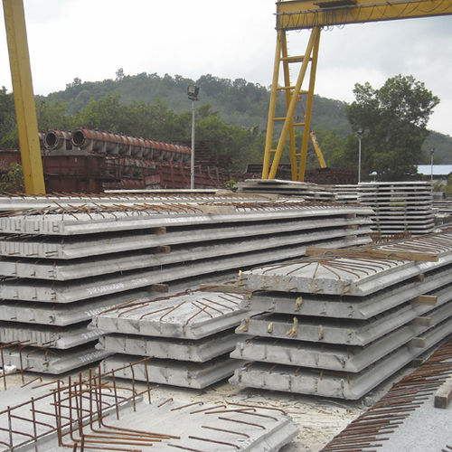Laje pré-moldada em concreto - PLANK - SPC Industries Sdn Bhd - protendida