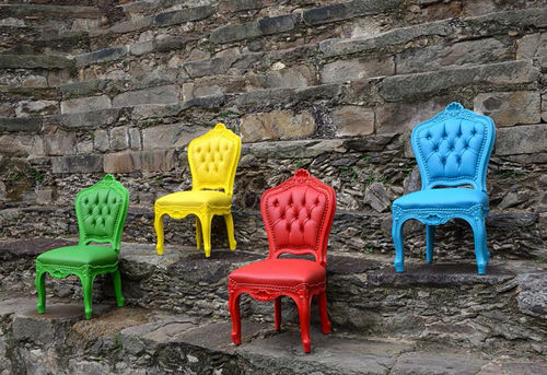 Cadeira novo Barroco - 572-D - POL ART - para ambiente interno / em material plástico / infantil