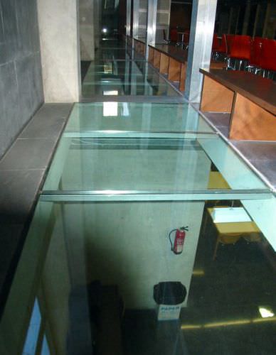 Laje em vidro - VIDRES BERNI - para piso de vigas / para  edifícios