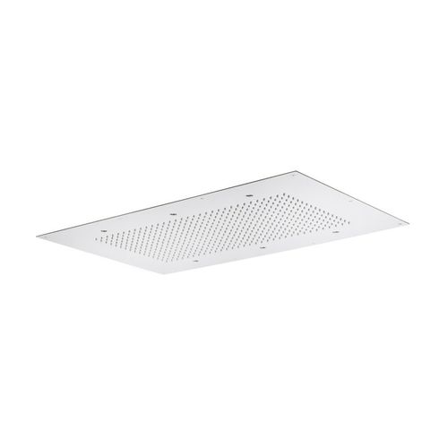 Cabeça de chuveiro de embutir no teto - SF111 D - AQUAelite® - retangular / tipo chuva / com iluminação embutida