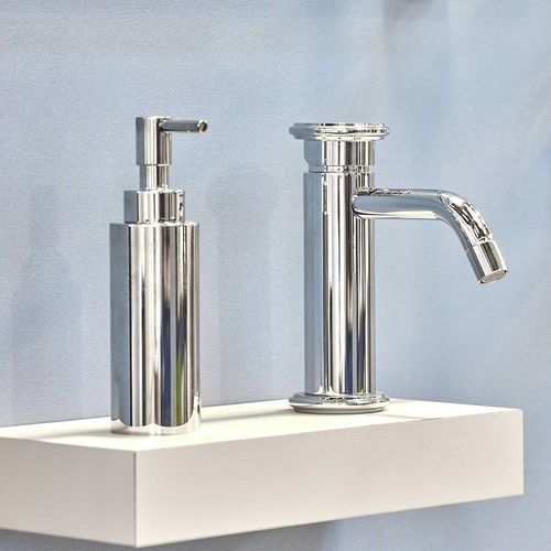 Dispensador de sabonete da linha comercial - AB002 A - AQUAelite® - de bancada / em latão / manual