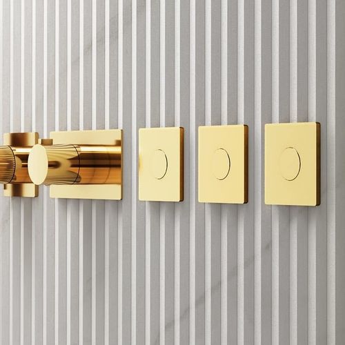 Torneira de fechamento para lavatório - RU153 B - AQUAelite® - de embutir / temporizada / mecânica