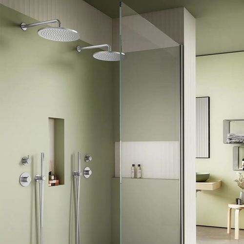 Conjunto de chuveiro de parede - SD026 A - AQUAelite® - contemporâneo / da linha comercial