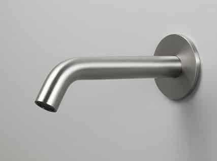 Bica de lavatório em aço inoxidável 316L - AC060 A - AQUAelite® - de parede / da linha comercial / antracite