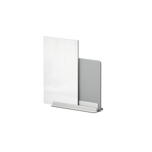 Separador de estações de trabalho de mesa - Mocon MOB40 - SIGEL GmbH - metálico / em vidro acrílico / modular