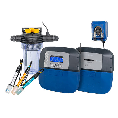 Instalação domótica para piscina - MAESTRO - Pentair Aquatic Systems - para filtração / para ambiente interno / da linha residencial