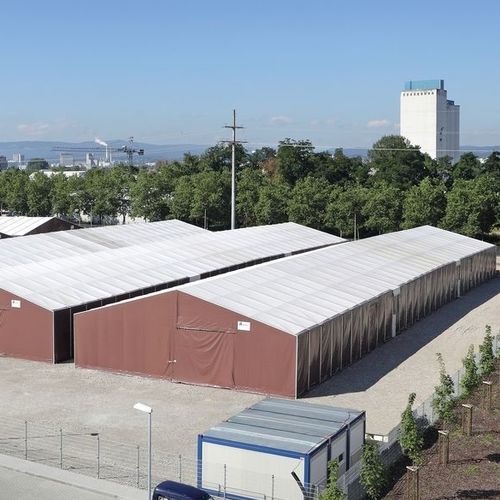 Hangar pré-fabricado - ALUFLEX - HALTEC - industrial / em aço