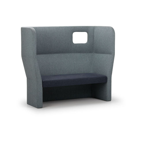 Sofá contemporâneo - ORACLE - True Design srl - em tecido / em espuma de poliuretano / com encosto alto