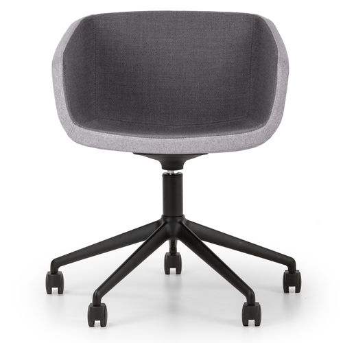 Poltronas de escritório contemporânea - ARCA - True Design srl - em tecido / em espuma de poliuretano / em aço