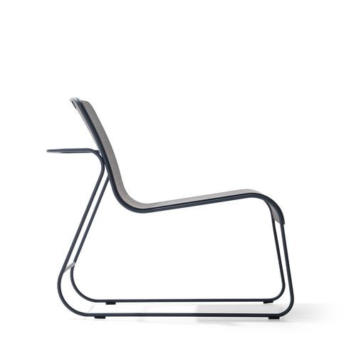 Poltrona contemporânea - FLOW - True Design srl - em compensado / em aço / ergonômica