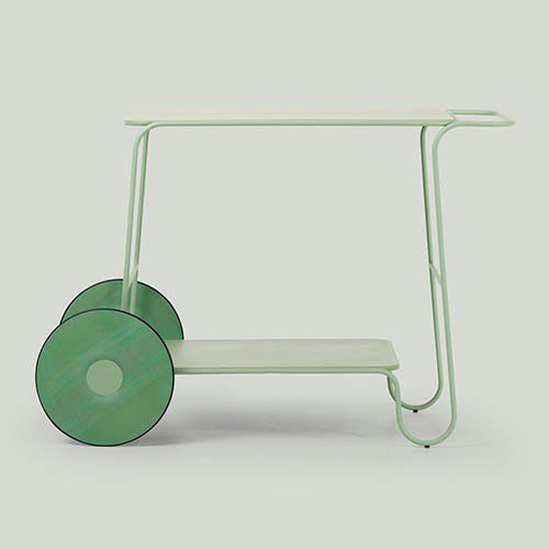 Mesa contemporânea - FLOW - True Design srl - em aço / com base em aço / retangular