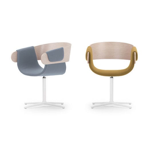 Cadeira para interlocutor contemporânea - KAY - True Design srl - para ambiente interno / em tecido / em espuma de poliuretano