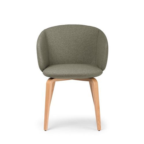 Cadeira para interlocutor contemporânea - NOT - True Design srl - para ambiente interno / em tecido / em espuma de poliuretano