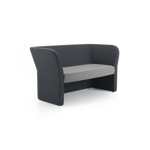 Sofá contemporâneo - ORACLE - True Design srl - em tecido / cinza / azul