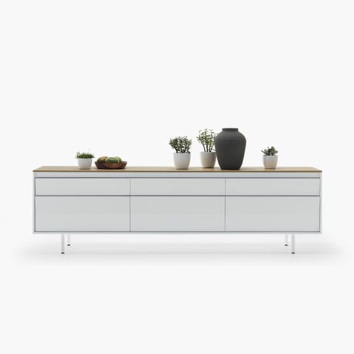 Buffet aparador contemporâneo - ALI - FANTIN SRL - em madeira / branco