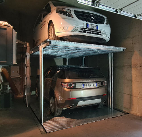 Estacionamento mecânico - C2-C4-C6 - Green Park srl - 2 veículos / 3 a 5 veículos / da linha comercial