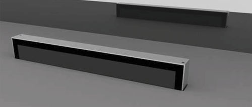 Tela sensível ao toque para mesa de conferências - DB1TWIN - Arthur Holm - de embutir / motorizada / retrátil