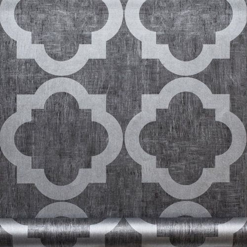 Papel de parede contemporâneo - AGUA NEW - Equipo DRT - estampado / cinza / lavável