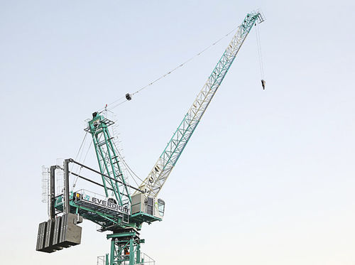 Guindaste com lança elevatória - ED740L-32 - Everdigm Corp - fixo / de elevação / para construção civil