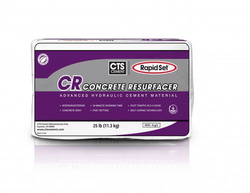 Argamassa de reparação - RAPID SET® CR RESURFACER - CTS Cement/ Rapid Set - para contrapiso / hidráulica