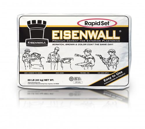 Argamassa de reparação - RAPID SET® EISENWALL® - CTS Cement/ Rapid Set - para concreto / hidráulica