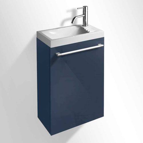 Lava-mãos suspenso - SUCRE - DECOTEC - retangular / em Solid Surface