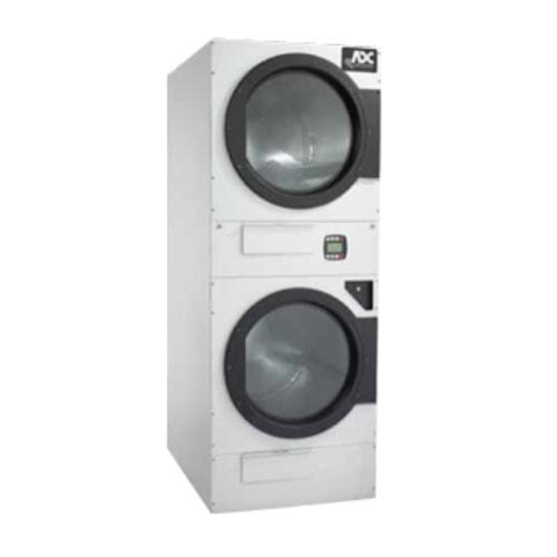 Secadora de roupas profissional - AD-330 - American Dryer Corp. - operada por moedas / empilhável / a gás