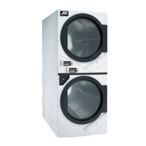 Secadora de roupas profissional - AD-4545 - American Dryer Corp. - operada por moedas / empilhável / a gás
