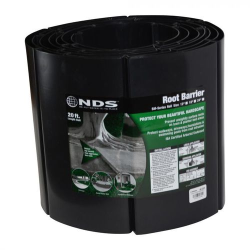 Barreira antirraízes em polietileno de alta densidade (PEHD) - SM series - NDS - para espaços públicos / flexível / em rolo
